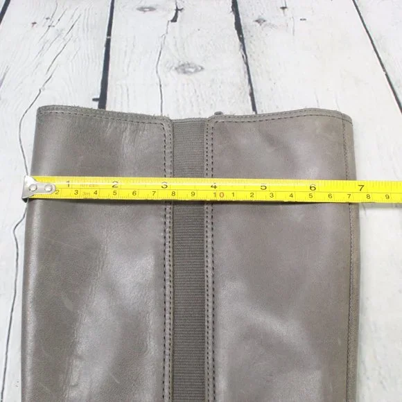 Sperry Gray Leather Ankle Boots - Picture 8 of 9